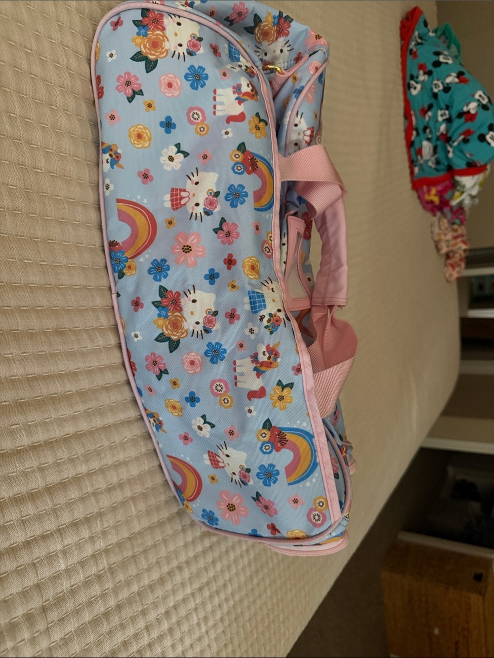 Posh Peanut Springtime Hello Kitty Duffle